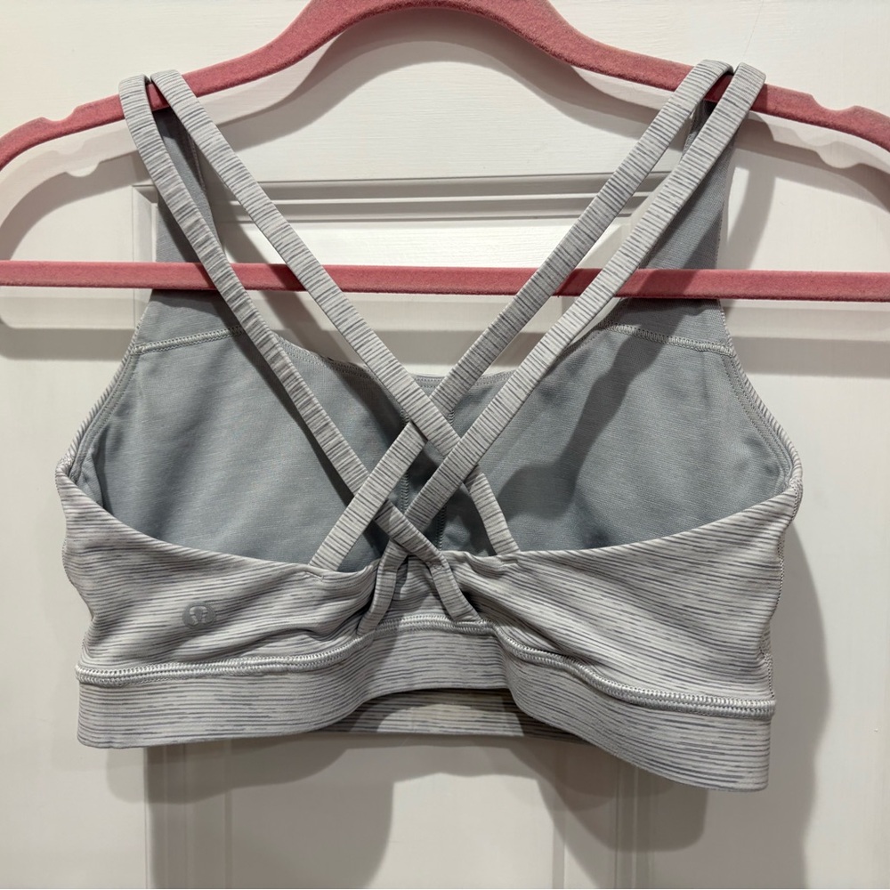 lululemon athletica Strappy Sports Bra - Light Gray
